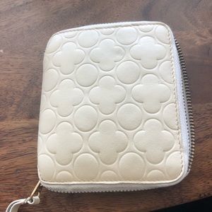 Comme Des Garçons White Wallet